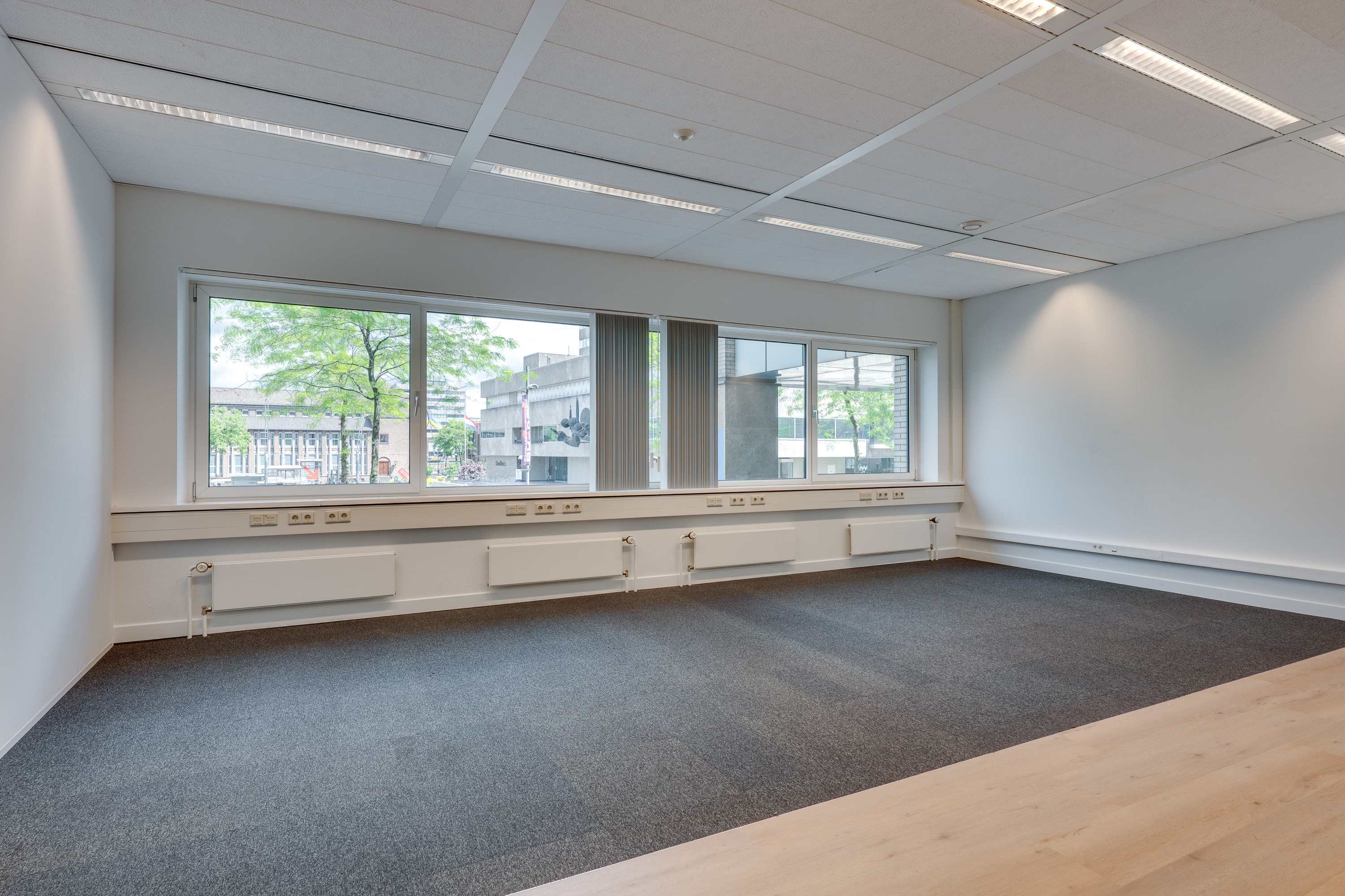 Open office floor